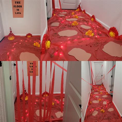 Elf on a shelf The Floor is Lava 🌋 | Craft activities for kids, Kids ...