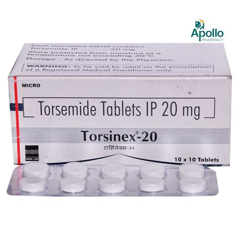 TORSINEX 20MG TABLET Price, Uses, Side Effects, Composition - Apollo ...