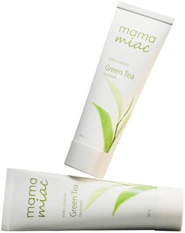 MAMAMIAC Green Tea Deep Cleansing Face Wash - 100ml | For Oil Control ...