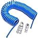 HOSEMART PU Coil 8mm X 5mm 10 Meter Long Flexible Pneumatic Pipe ...