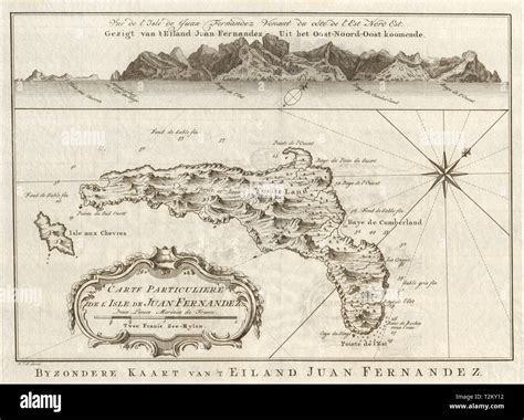 Robinson Crusoe Island Map