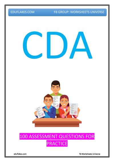 Image result for CDA Sample Exam Questions