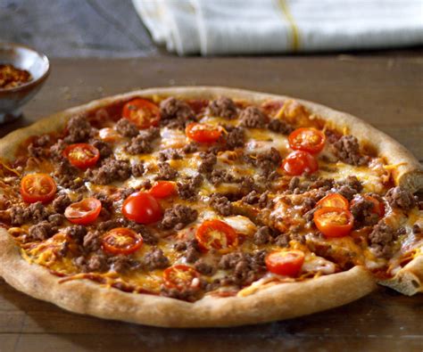 Ground Beef Pizza
