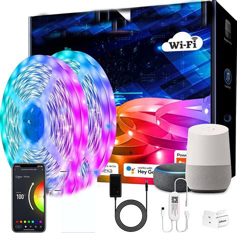 Buy Gesto 10 Meters LED Strip Lights with Adaptor - Music Sync RGB ...