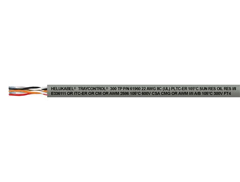 TRAYCONTROL® 300 TP grey 9 x 2 x 1 mm² (18 AWG)