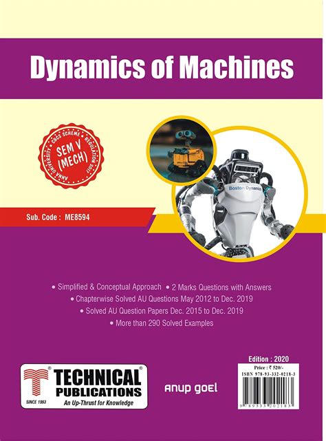 Dynamics of Machines for BE Anna University R17 CBCS (V-Mech. - ME8594 ...
