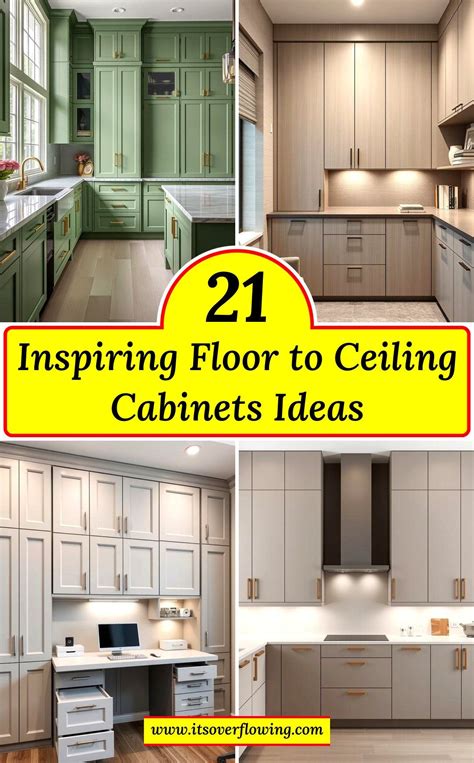 21 Floor to Ceiling Cabinets Ideas for Modern Home Storage in 2025 ...