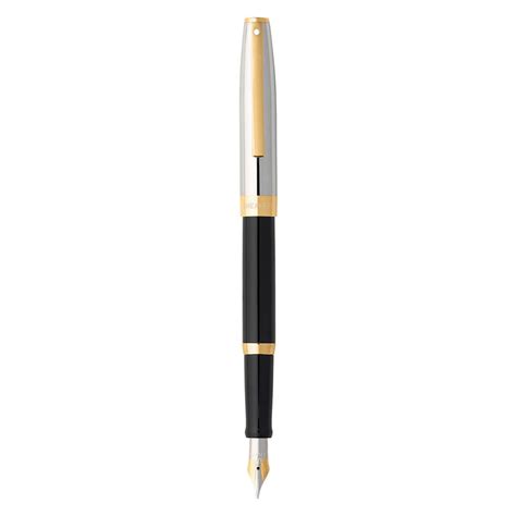 Buy Sheaffer Sagaris Fountain Pen - Black & Chrome Online - Sheaffer ...