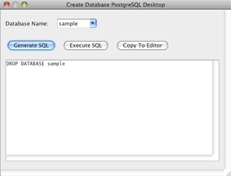 Image result for Drop Database PostgreSQL