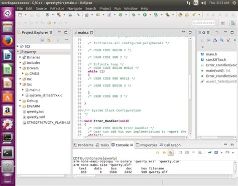 Code: Blocks for Linux 的图像结果