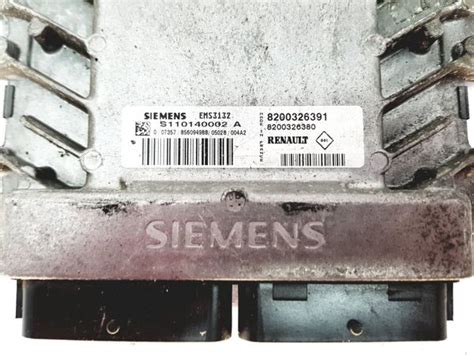 Controller S110140002A 8200326391 8200326380 Renault Siemens 27966 ...