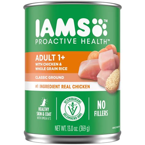 Iams Proactive Health Adult Wet Dog Food - Healthy Chicken & Whole ...