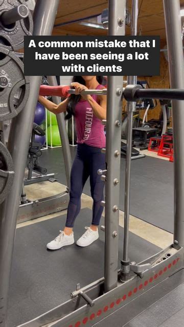 Hip Thrust Form Smith Machine