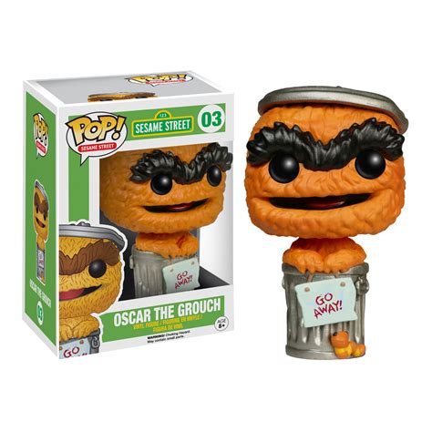 Funko Pop! Sesame Street Oscar Orange Debut EE Exc | Oscar the grouch ...