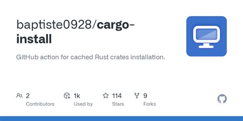 Cargo Rust CMD Install 的图像结果
