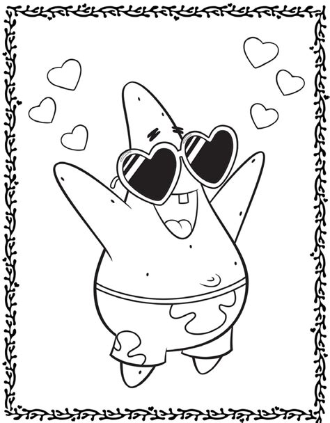 Patrick Star Coloring Pages - 90 Printable Coloring pages