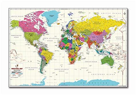 10 Best Culturenik World Map Posters 2024 | Prime Deals for only 48 ...