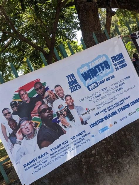 One Zambia winter Music Festival , Nkoloma Stadium, Lusaka, 7 June 2025 ...