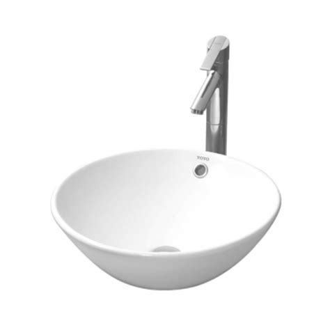 Toto - Table Top Oval White Wash Basin - LW523NJ#W by Decure.in