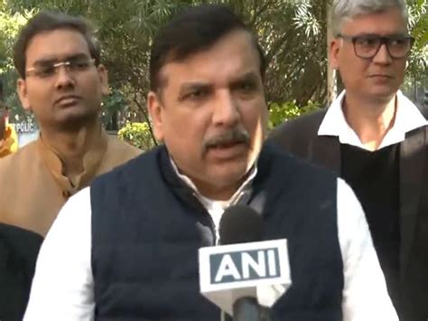 AAP MP Sanjay Singh slams BJP over Valmiki leader's detention, alleges ...