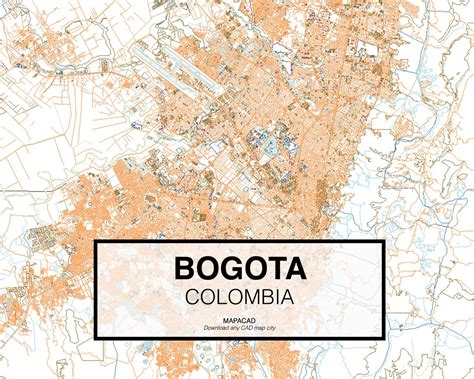 Bogota Colombia Map