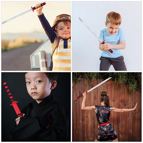Buy Etereauty Sword Halloween Kids Samurai Swords Toys Anime Cosplay ...