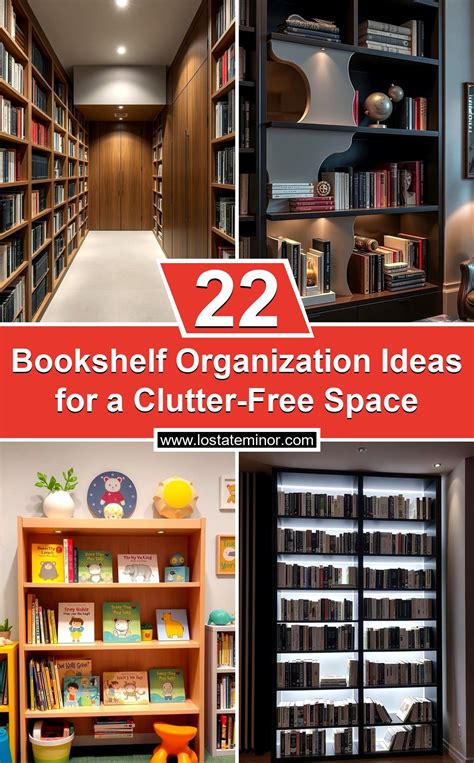 22 Bookshelf Organization Ideas for a Clutter-Free Space - Lost At E Minor