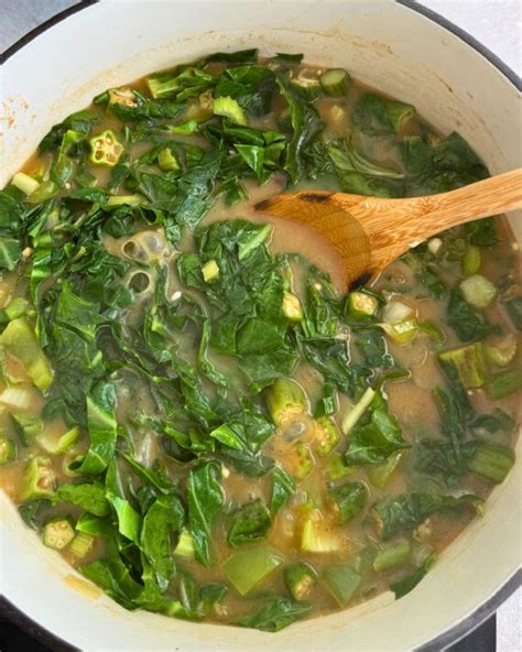 Vegan Green Gumbo Z'Herbes - the cozy eats