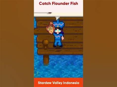 Catch Flounder Fish In Stardew Valley - YouTube