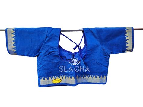 Buy SLAGHA Women's Readymade Gicha Pure Cotton Embroiderd Short Sleeve ...
