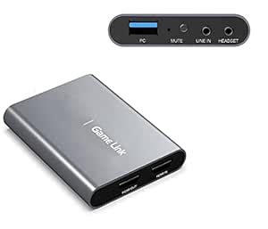 Tobo Game Link USB 3.0 HD Live Broadcast Box with Microphone, Support ...