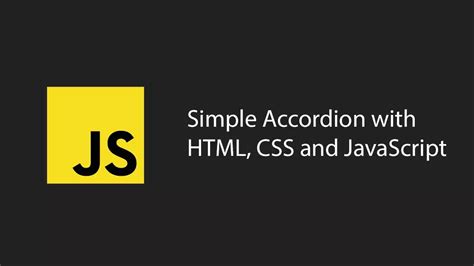 Htmx Create Accordion JavaScript 的图像结果