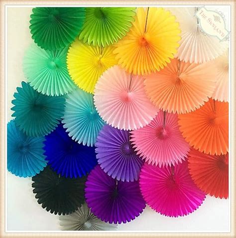 Paper Fan Set of 3 Pieces for Paper Fans Set Decoration/Paper Fans for ...