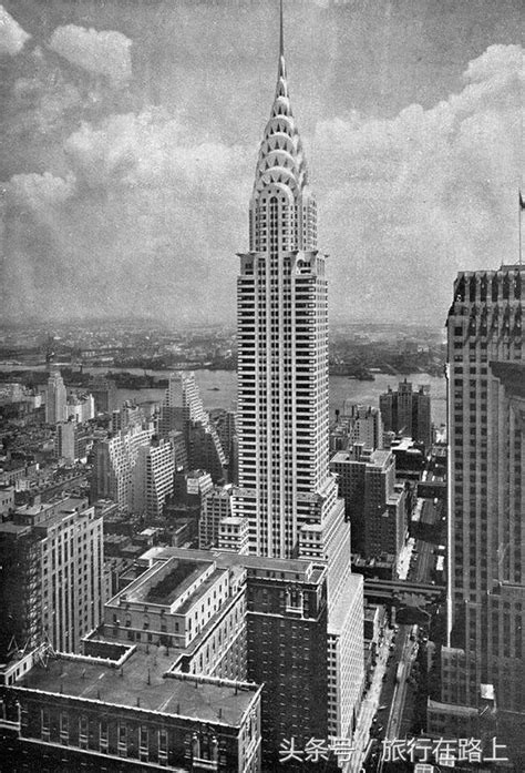 老照片：1931年的美国帝国大厦，400天完工，勇敢的工人舍命建造