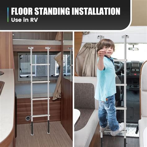 Marudina Pre-Assembled Bunk Ladder, 3 Fixed Levels India | Ubuy