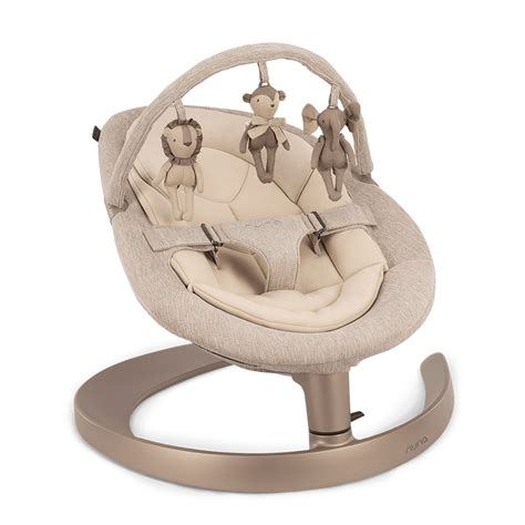Nuna LEAF Grow Baby Swing & Toy Bar – Sand – Pushchair Expert