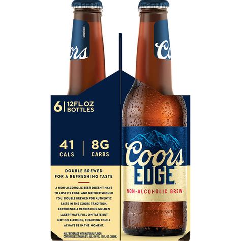 Coors Edge Non-Alcoholic Beer (12 fl oz) Delivery or Pickup Near Me ...