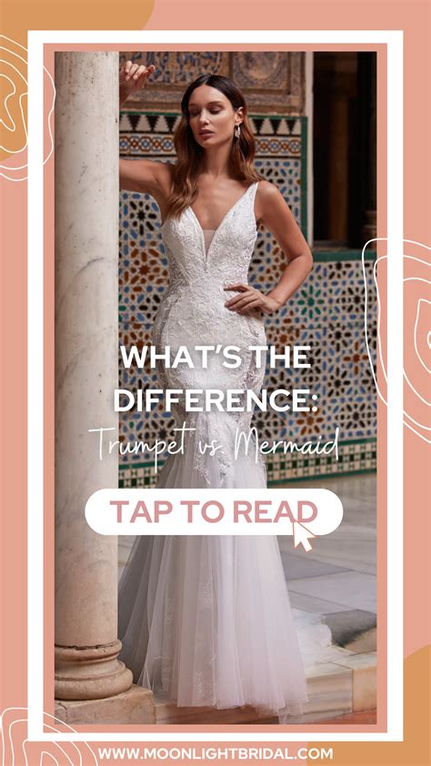 Mermaid vs Trumpet Wedding Dress - What’s the Difference? | Wedding dress silhouette guide ...