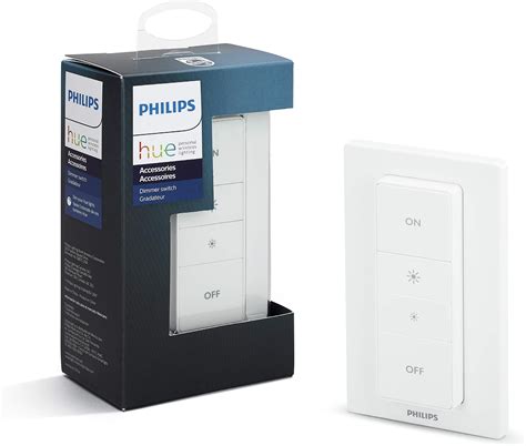 Philips Hue Smart Dimmer Switch with Remote (Installation-Free ...