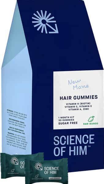 Buy SCIENCE OF HIM NEW MANE BIOTIN HAIR GUMMIES Online & Get Upto 60% ...