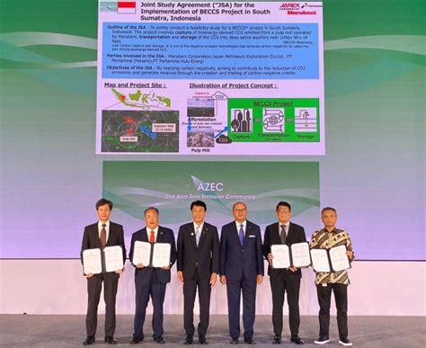 インドネシア・南スマトラ州におけるBECCSの 適用性評価に係る共同スタディ契約の締結について