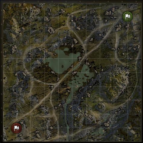 World of Tanks Map - Game Map