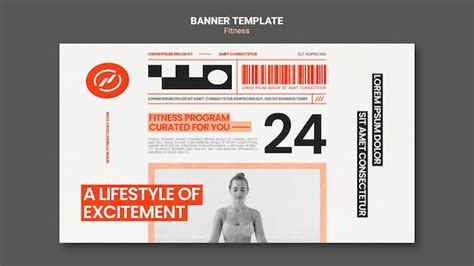 Fitness-Banner-Vorlage | Kostenlose PSD-Datei