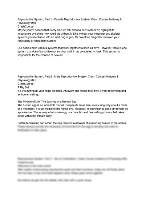 Crash Course Reproductive 的图像结果