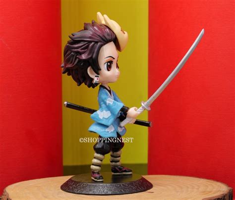 Demon Slayer Tanjiro Kamado with Mask Kimetsu No Yaiba Action Figure