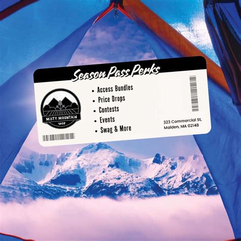 Misty Mountain Shop Ad - Shop Misty Mountain