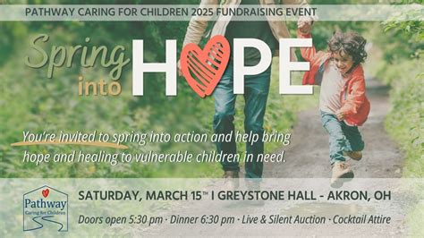 Pathways Spring into Hope Dinner & Fundraising Event, Greystone Hall ...