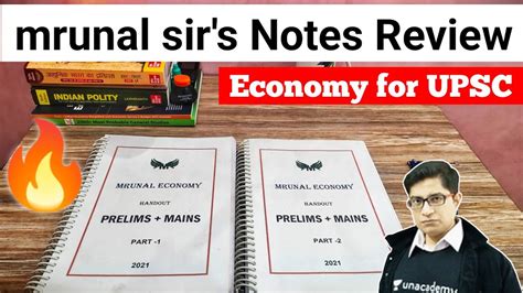 Mrunal Sir 2024 Economy Handout Review Best Economy Book, 40% OFF
