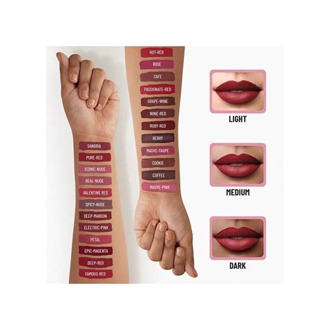 Swiss Beauty Ultra Smooth Matte Liquid Lipstick (Real Nude) : 6 ml ...