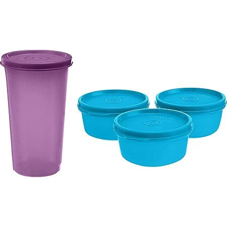 Buy Signoraware Tiny Wonder Plastic Container Set, 200ml, Set of 3, T ...